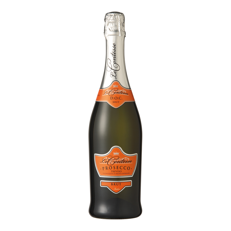 Игристое вино просекко тревизо. Le Contesse Prosecco Brut. Вино Prosecco Treviso. Шампанское Просекко Тревизо. Вино игристое Просекко Тревизо брют.